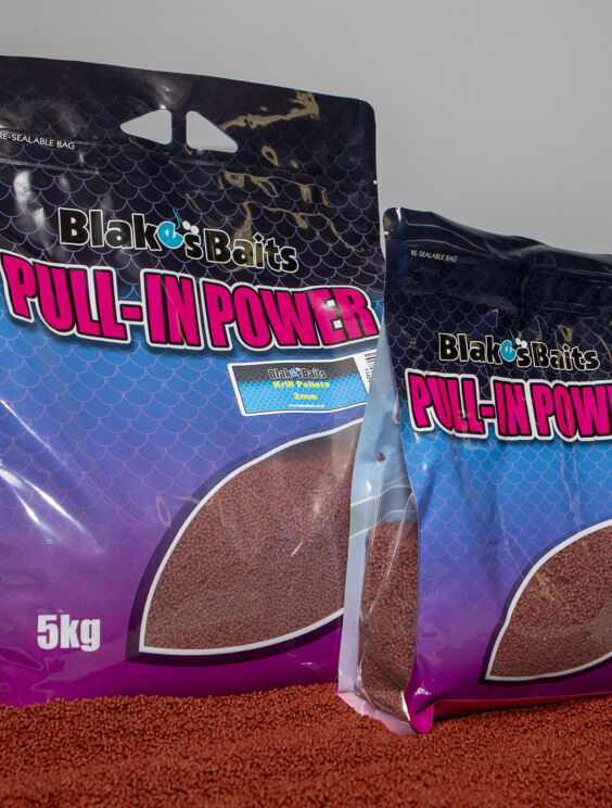 Krill Pellets For Fishing With Added Betaine & Natural Extracts (2-6mm).